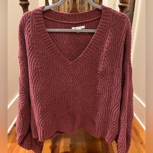 American Eagle XL Sweater Mauve